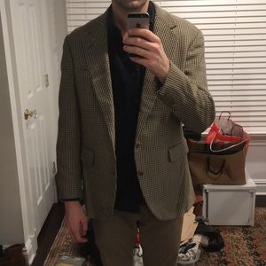 Vintage Houndstooth Sportcoat